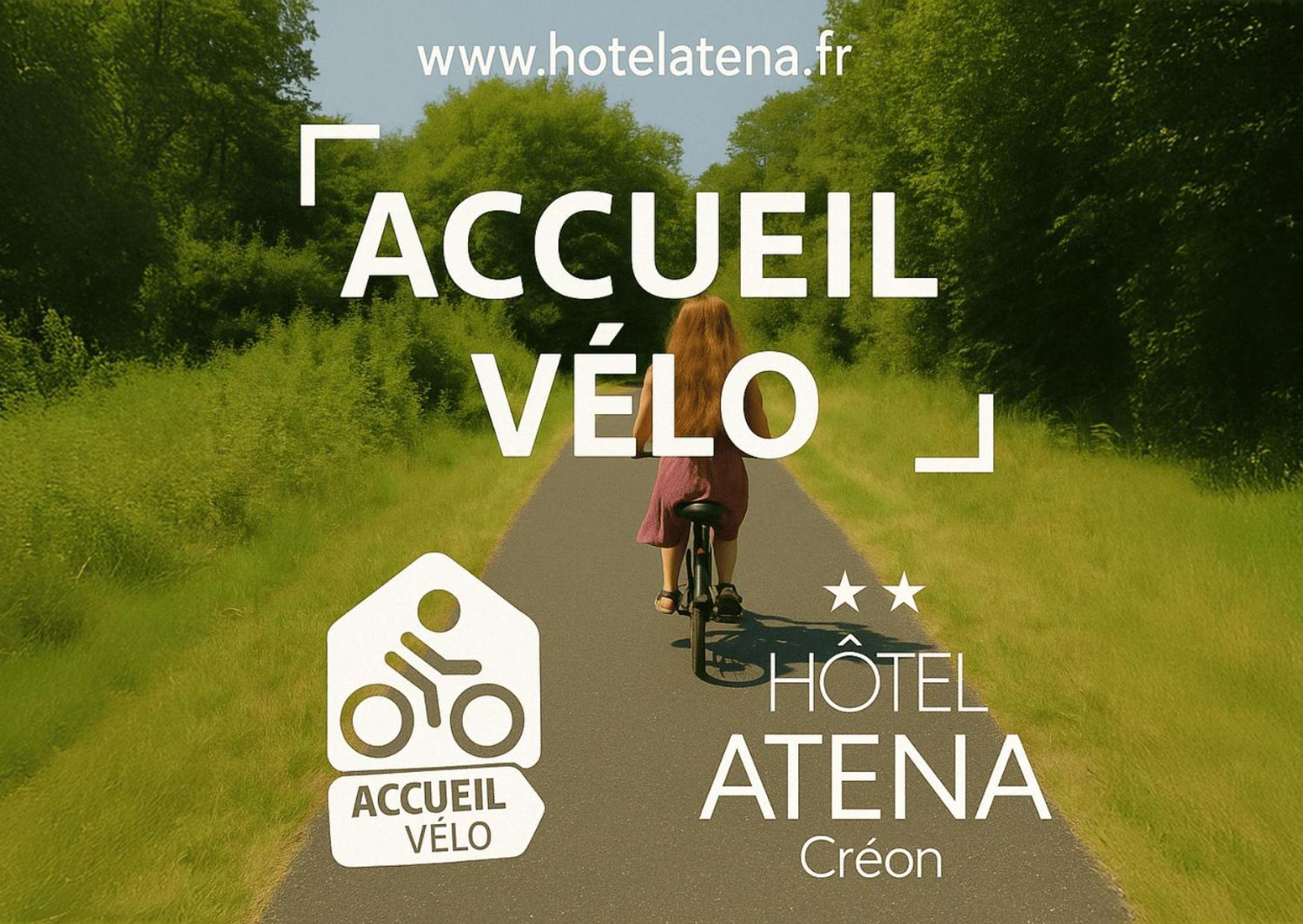 Atena Bordeaux Sud Est Creon - Velo Friendly Eksteriør billede